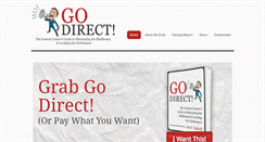 Desktop Screenshot of godirectbook.com